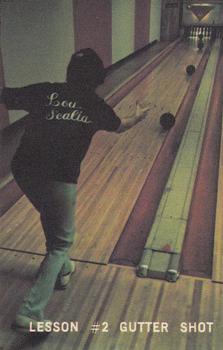 1973 PBA Bowling #NNO Lesson #2 Gutter Shot Front